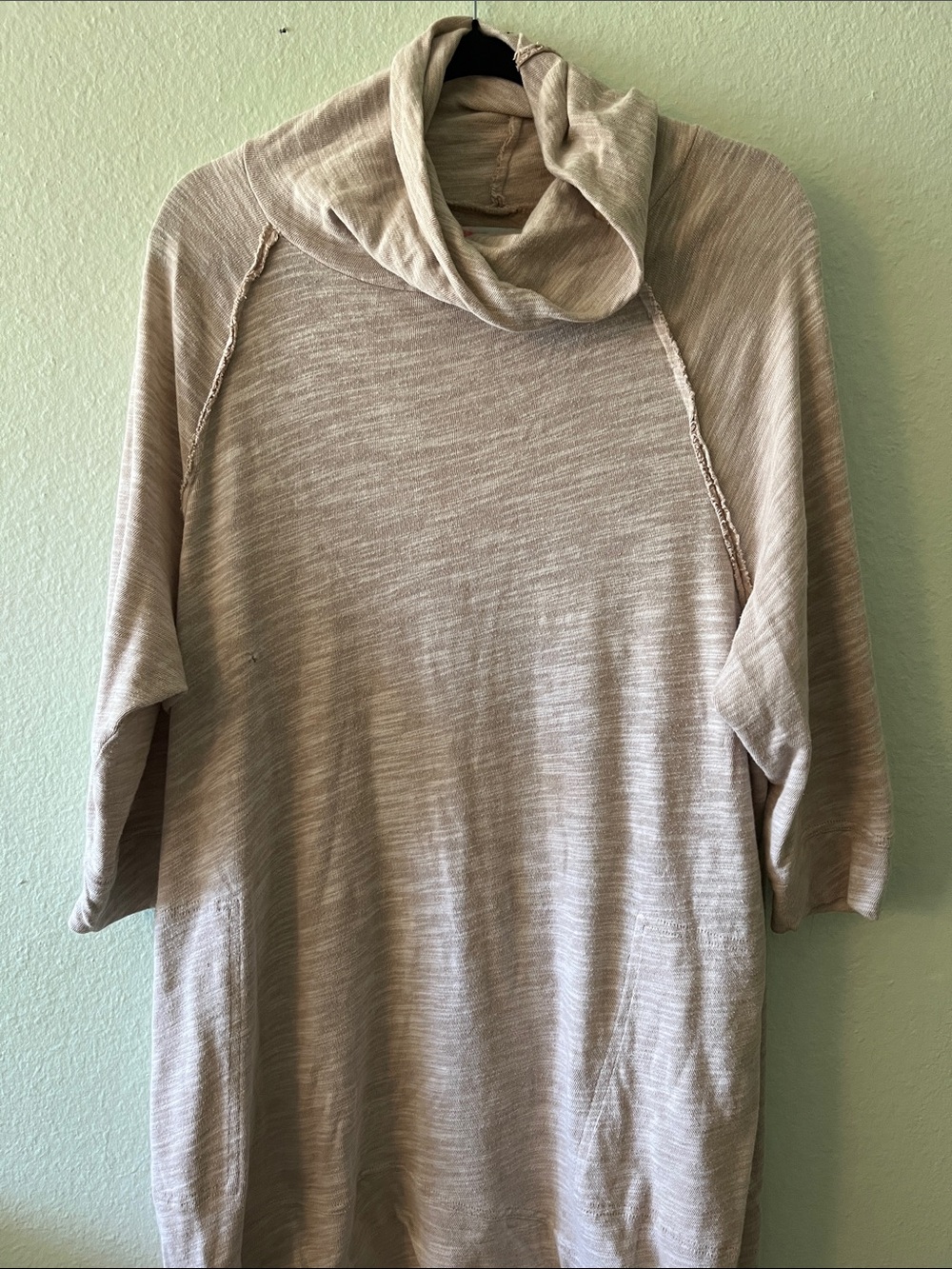 Free People Women’s Lightweight Cowl Neck Tunic Dress Sweater